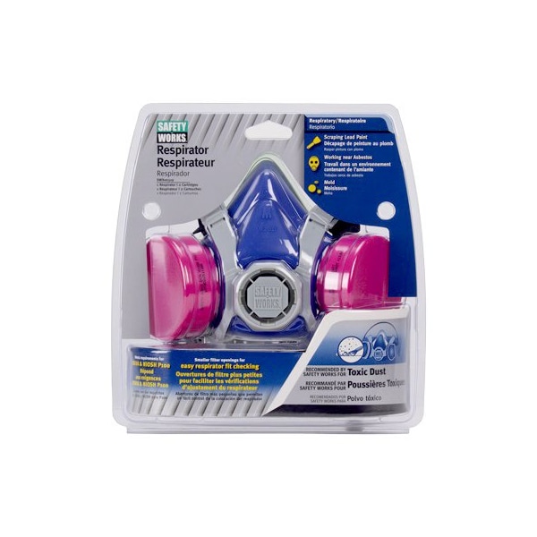 Safety Works Toxic Dust Respirator SWX00319 - main